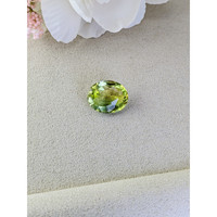 7.42 Ct. Yellowish Green Prasiolite from Madagascar Life Style