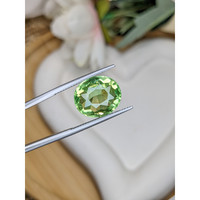 7.89 Ct. Green Prasiolite from Madagascar Life Style