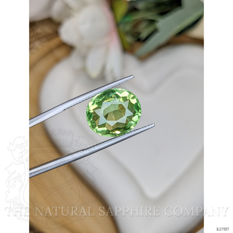 7.89 Ct. Green Prasiolite from Madagascar