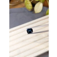 3.47 Ct. Purplish Blue Spinel from Burma (Myanmar) Life Style