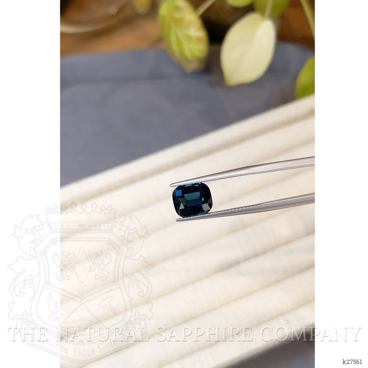3.47 Ct. Purplish Blue Spinel from Burma (Myanmar)