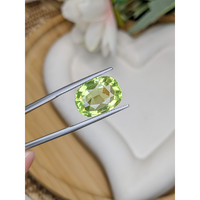 9.21 Ct. Yellowish Green Prasiolite from Madagascar Life Style