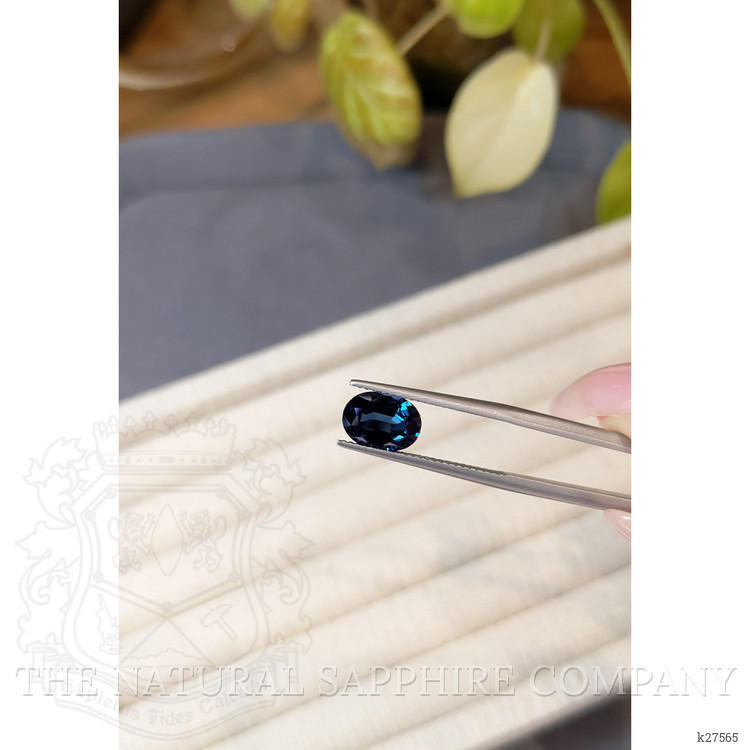 2.52 Ct. Purplish Blue Spinel from Burma (Myanmar)