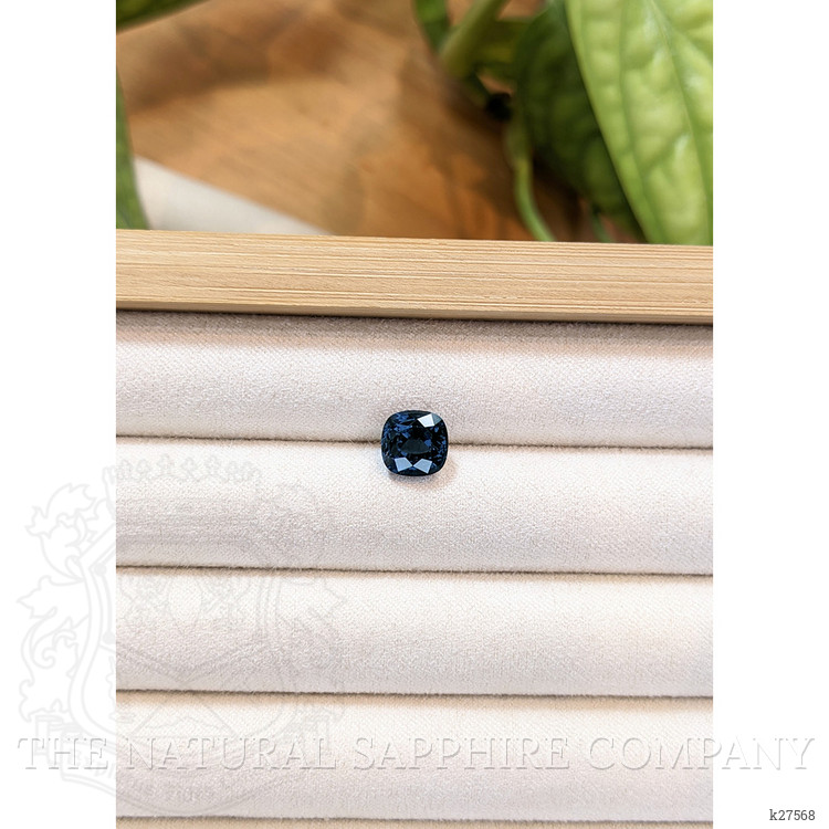 3.46 Ct. Purplish Blue Spinel from Burma (Myanmar)