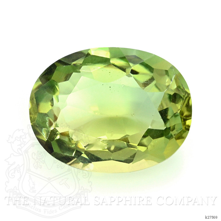 9.55 Ct. Yellowish Green Prasiolite from Madagascar