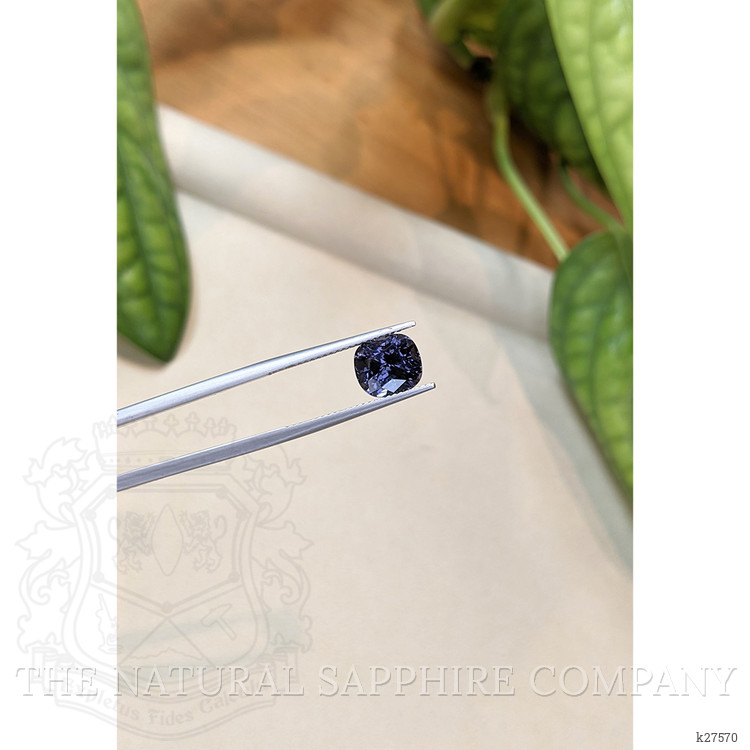 3.76 Ct. Bluish Purple Spinel from Burma (Myanmar)