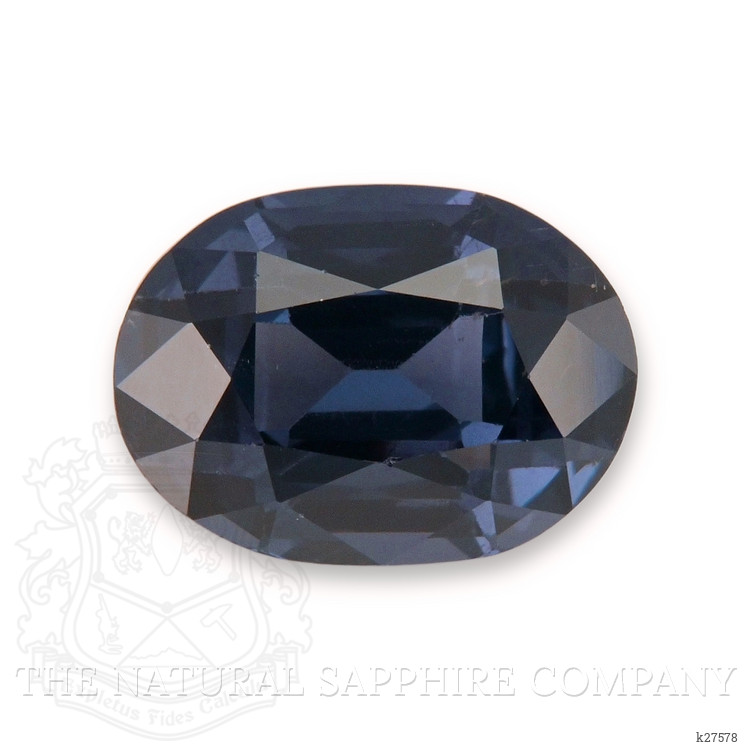 3.37 Ct. Purplish Blue Spinel from Burma (Myanmar)