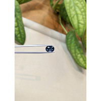 3.37 Ct. Purplish Blue Spinel from Burma (Myanmar) Life Style