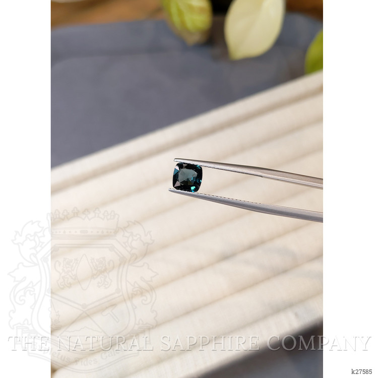 1.30 Ct. Greenish Blue Spinel from Burma (Myanmar)