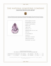 2.13 Ct. Pink Spinel from Burma (Myanmar) Scan Report