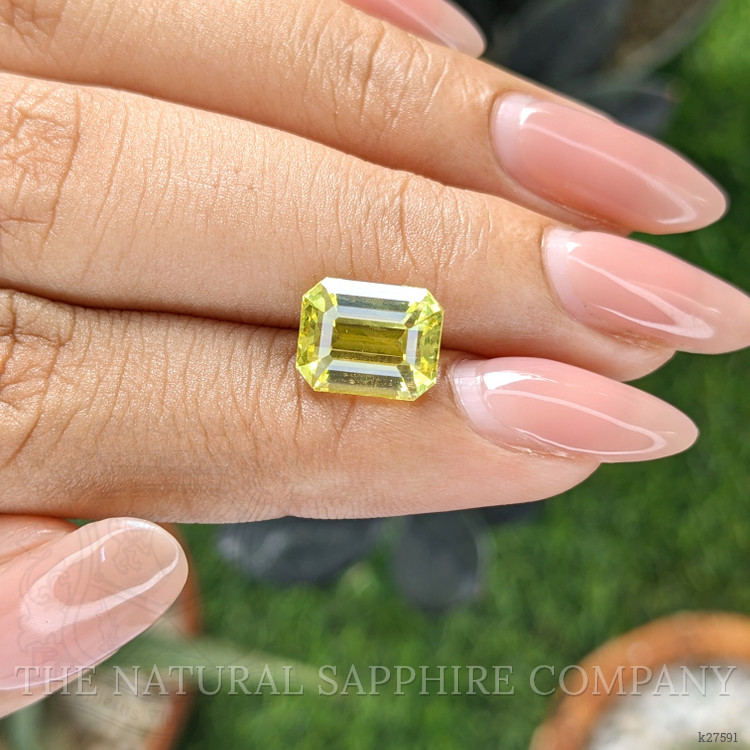 4.18 Ct. Greenish Yellow Chrysoberyl from Tanzania
