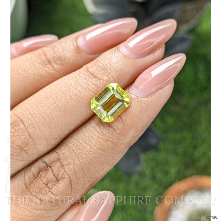 4.18 Ct. Greenish Yellow Chrysoberyl from Tanzania