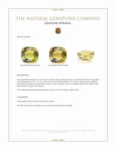 1.01 Ct. Alexandrite from Ceylon (Sri Lanka) Appraisal