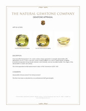 1.01 Ct. Alexandrite from Ceylon (Sri Lanka) Appraisal