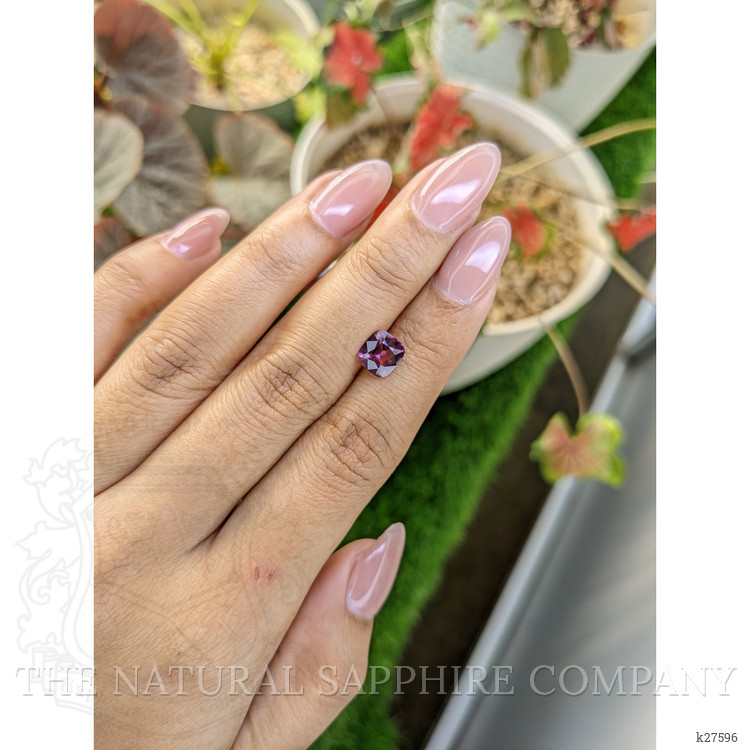 1.38 Ct. Purplish Pink Spinel from Ceylon (Sri Lanka)