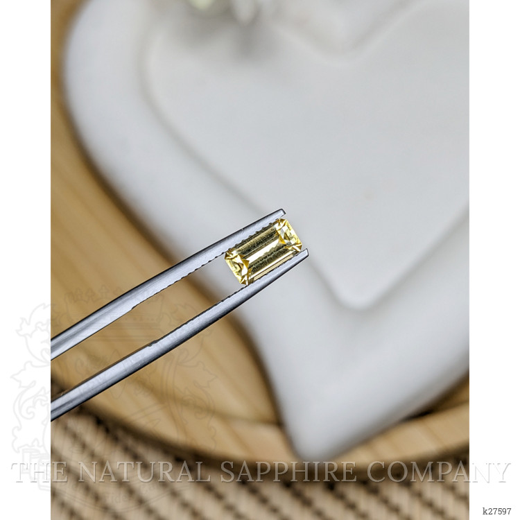 1.33 Ct. Yellow Zircon from Ceylon (Sri Lanka)