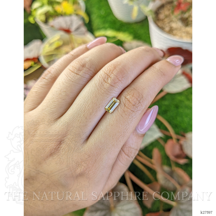 1.33 Ct. Yellow Zircon from Ceylon (Sri Lanka)
