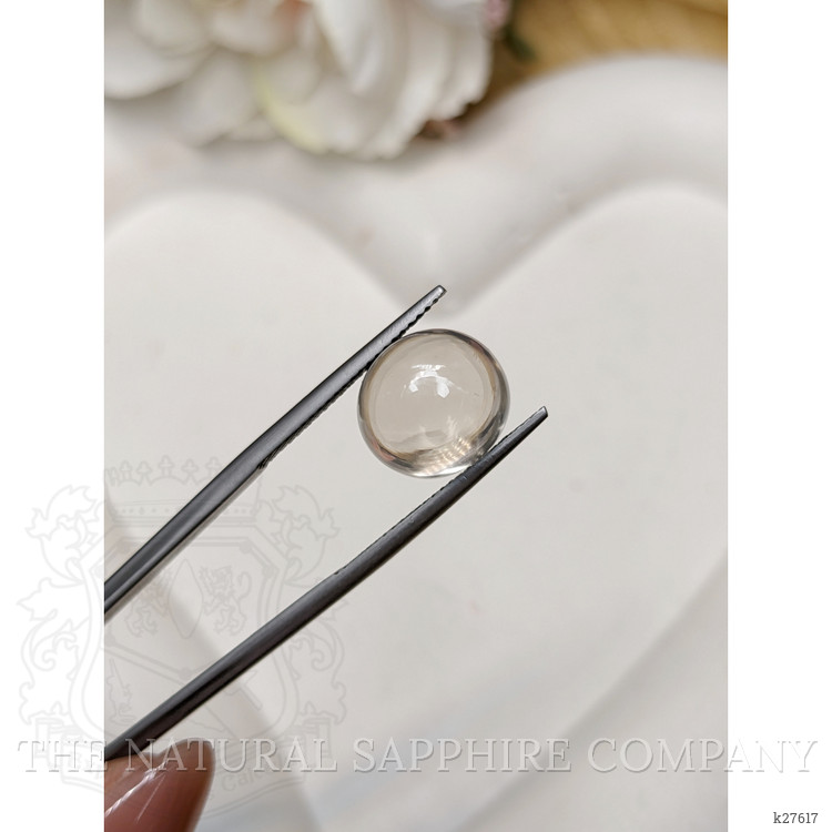 7.42 Ct. Smoky Cabochon Smokey Quartz from Ceylon (Sri Lanka)
