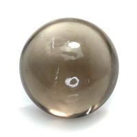14.23 Ct. Brown Cabochon Smokey Quartz from Ceylon (Sri Lanka) Video
