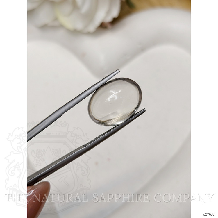 10.31 Ct. Smoky Cabochon Smokey Quartz from Ceylon (Sri Lanka)