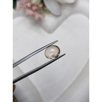 3.68 Ct. Brown Cabochon Smokey Quartz from Ceylon (Sri Lanka) Life Style