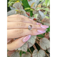 4.61 Ct. Smoky Cabochon Smokey Quartz from Ceylon (Sri Lanka) Life Style
