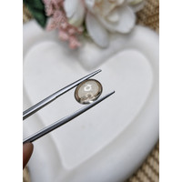 4.61 Ct. Smoky Cabochon Smokey Quartz from Ceylon (Sri Lanka) Life Style