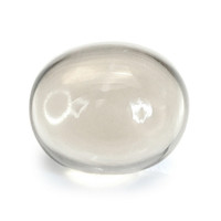 4.71 Ct. Smoky Cabochon Smokey Quartz from Ceylon (Sri Lanka) Video