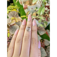 4.71 Ct. Smoky Cabochon Smokey Quartz from Ceylon (Sri Lanka) Life Style