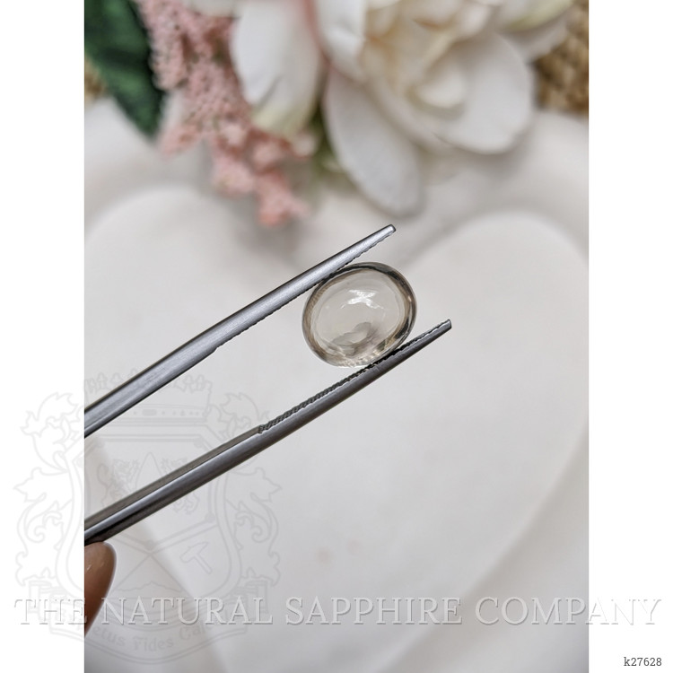 4.71 Ct. Smoky Cabochon Smokey Quartz from Ceylon (Sri Lanka)