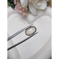 4.40 Ct. Brown Cabochon Smokey Quartz from Ceylon (Sri Lanka) Life Style