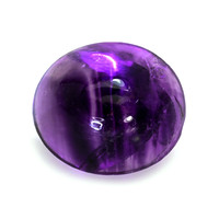 7.17 Ct. Purple Cabochon Amethyst from Ceylon (Sri Lanka) Video