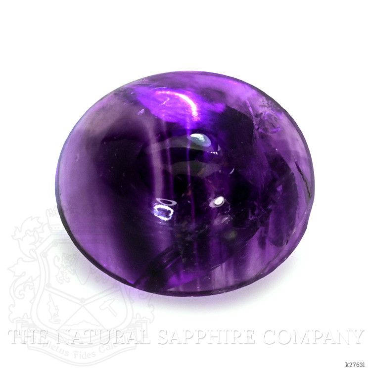 7.17 Ct. Purple Cabochon Amethyst from Ceylon (Sri Lanka)