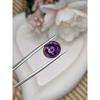 7.17 Ct. Purple Cabochon Amethyst from Ceylon (Sri Lanka) Life Style