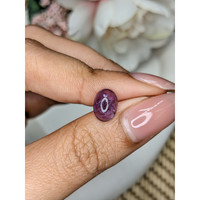 2.05 Ct. Purple Cabochon Amethyst from Ceylon (Sri Lanka) Life Style