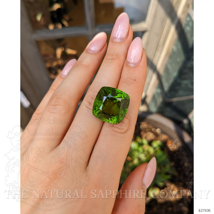 44.98 Ct. Green (Lime Green) Peridot from Pakistan