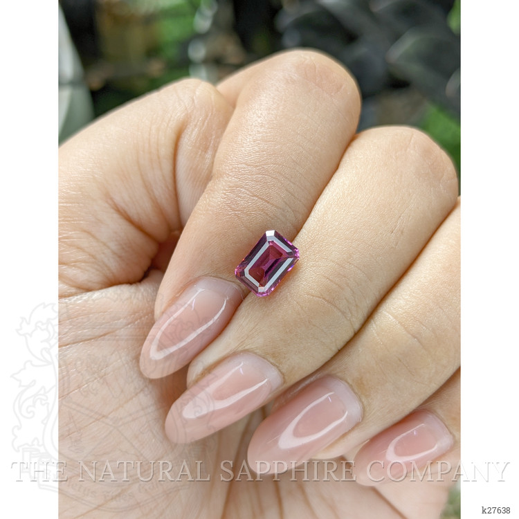 1.52 Ct. Purplish Pink Garnet from Ceylon (Sri Lanka)