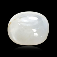 3.86 Ct. White Cabochon Moonstone from Ceylon (Sri Lanka) Video