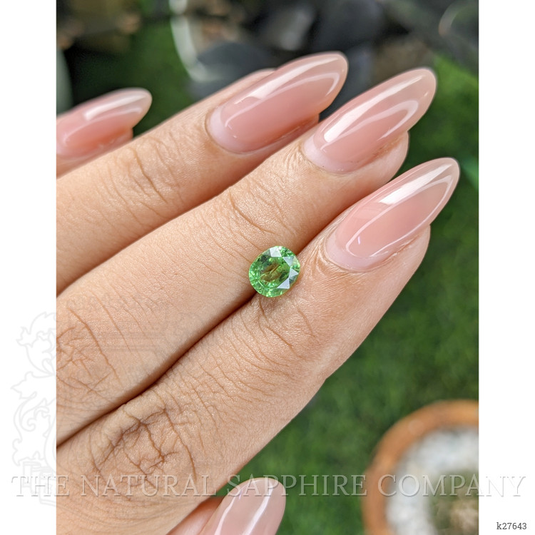 0.98 Ct. Tsavorite Garnet from Kenya