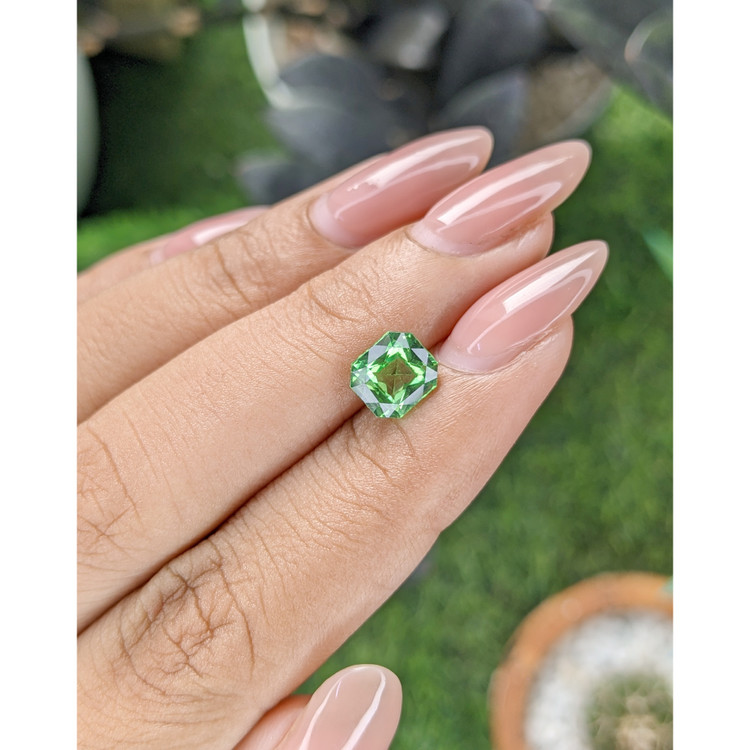 1.68 Ct. Tsavorite Garnet from Tanzania