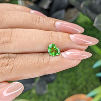 1.11 Ct. Tsavorite Garnet from Tanzania Life Style