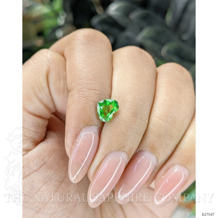 1.11 Ct. Tsavorite Garnet from Tanzania
