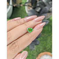 1.11 Ct. Tsavorite Garnet from Tanzania Life Style