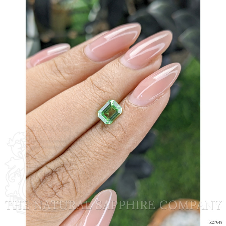 1.11 Ct. Tsavorite Garnet from Tanzania
