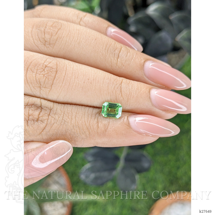 1.11 Ct. Tsavorite Garnet from Tanzania