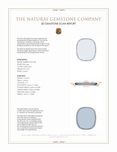 4.54 Ct. Lapis from Afghanistan 3 D Scan Report