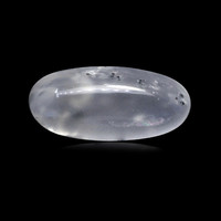 7.19 Ct. Blue Flash Cabochon Moonstone from Ceylon (Sri Lanka) Video