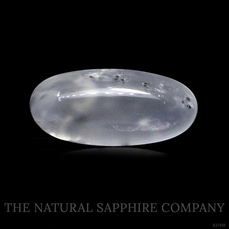 7.19 Ct. Blue Flash Cabochon Moonstone from Ceylon (Sri Lanka)