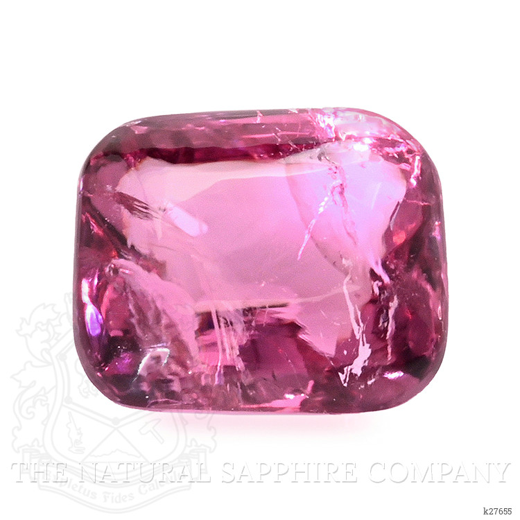 1.11 Ct. Purplish Pink Cabochon Garnet from Ceylon (Sri Lanka)