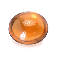 2.57 Ct. Yellowish Orange Cabochon Hessonite Garnet from Madagascar Video